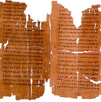 Bible: Leviticus. Egypt, late 2nd century. The oldest manuscript of Septuagint