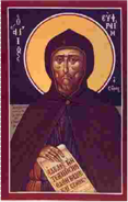 icon of Saint Ephrem of Syria, author unknown