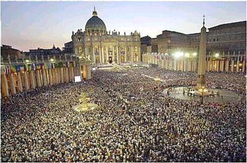 St Peters Square, Vatican City picture